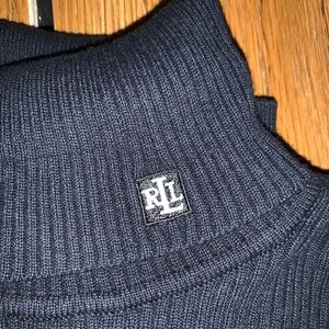 NWT Black Ralph Lauren Turtleneck size Medium.